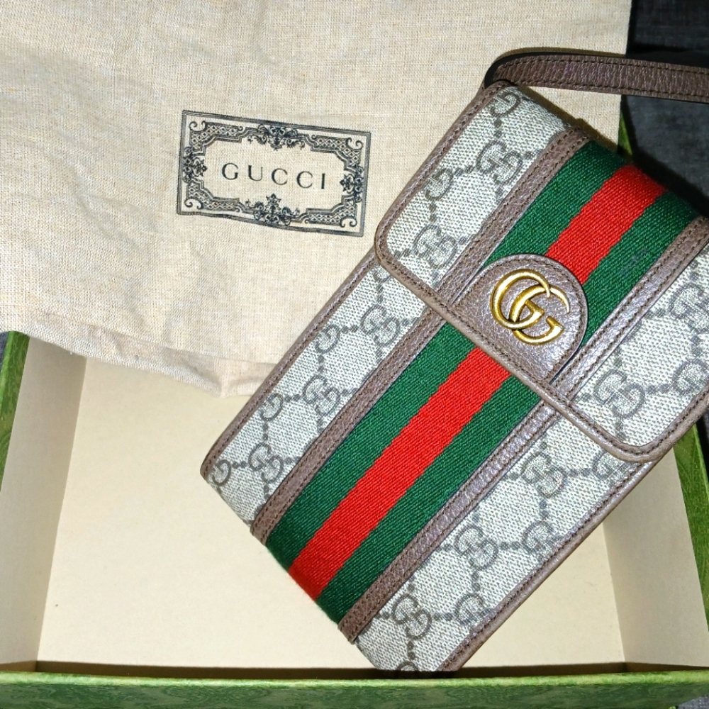GUCCI OPHIDIA GG Crossbody Bag